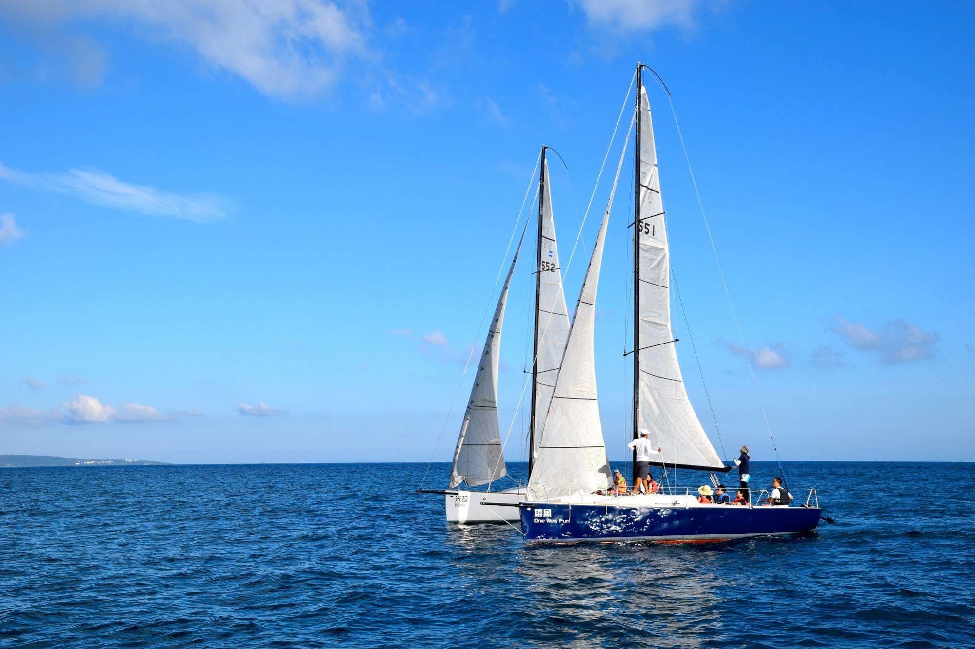Ostello Fun Wind Sailing Nanwan Esterno foto